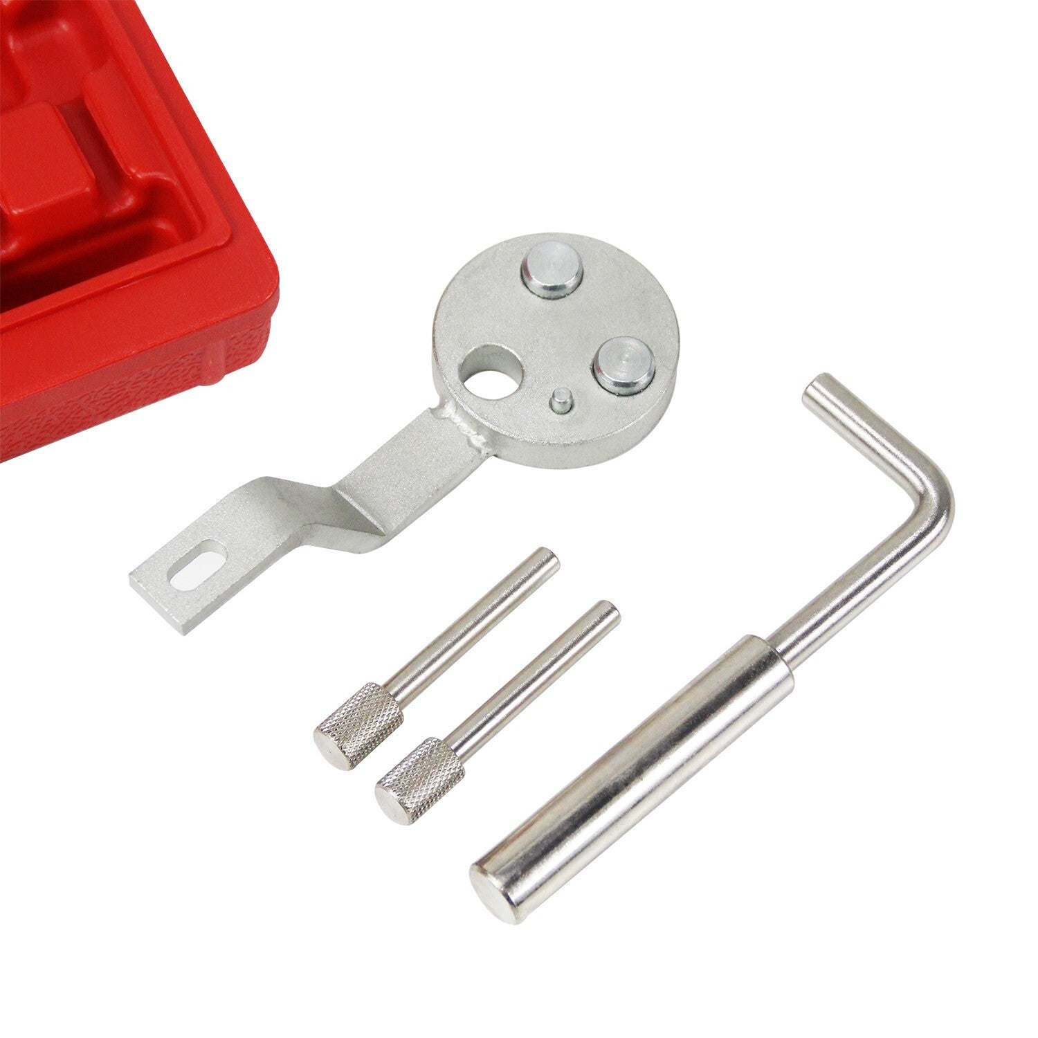 Camshaft and crankshaft locking diesel engine timing tool kit for Ford Transit 2.2 TDCi