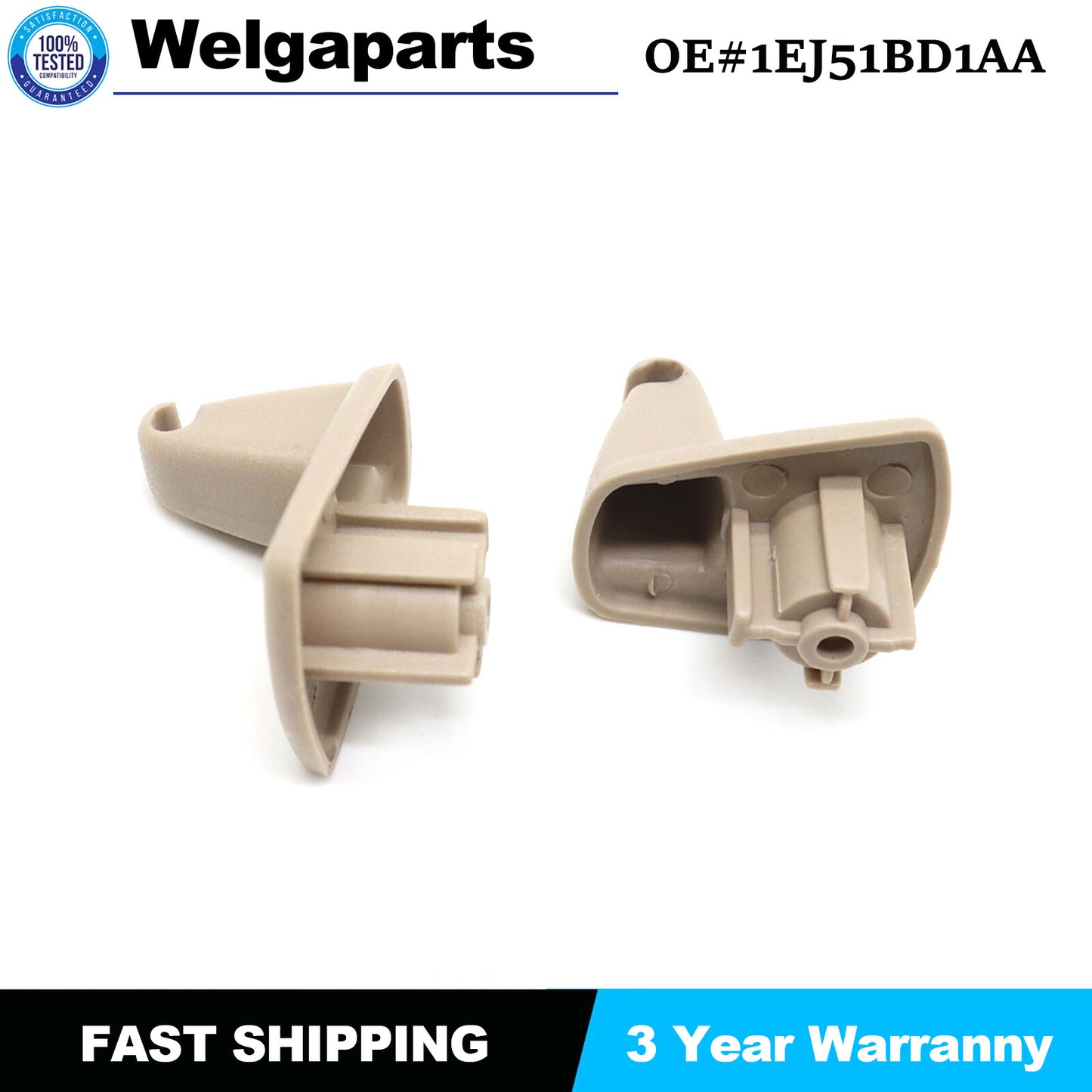 2x1EJ51BD1AA for Chrysler 300 for Dodge Charger Magnum Sun Visor Holder Hook Clip