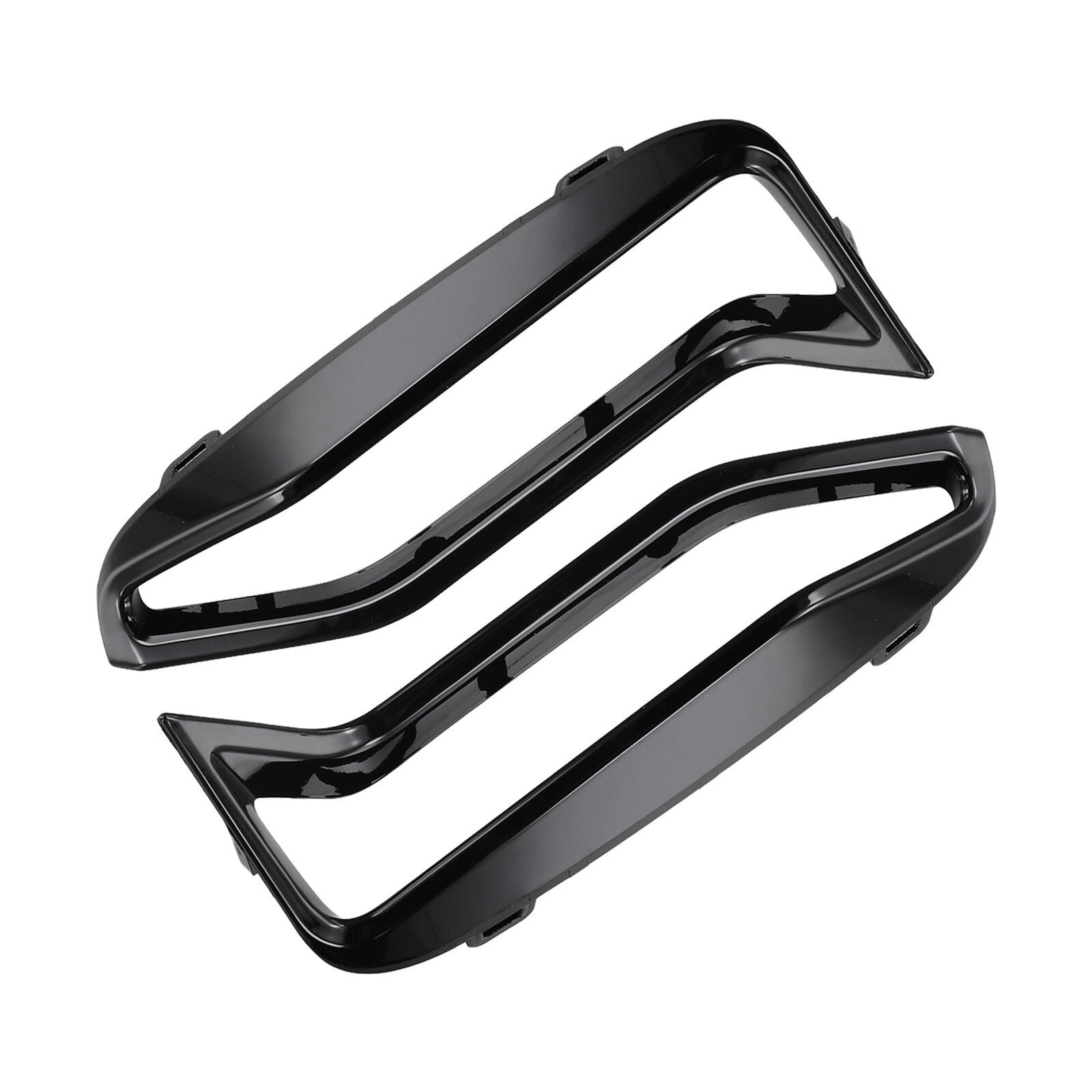Black trim on the side grilles of the front bumper for BMW 3 Series, applicable to G20, G21, and M340i // new