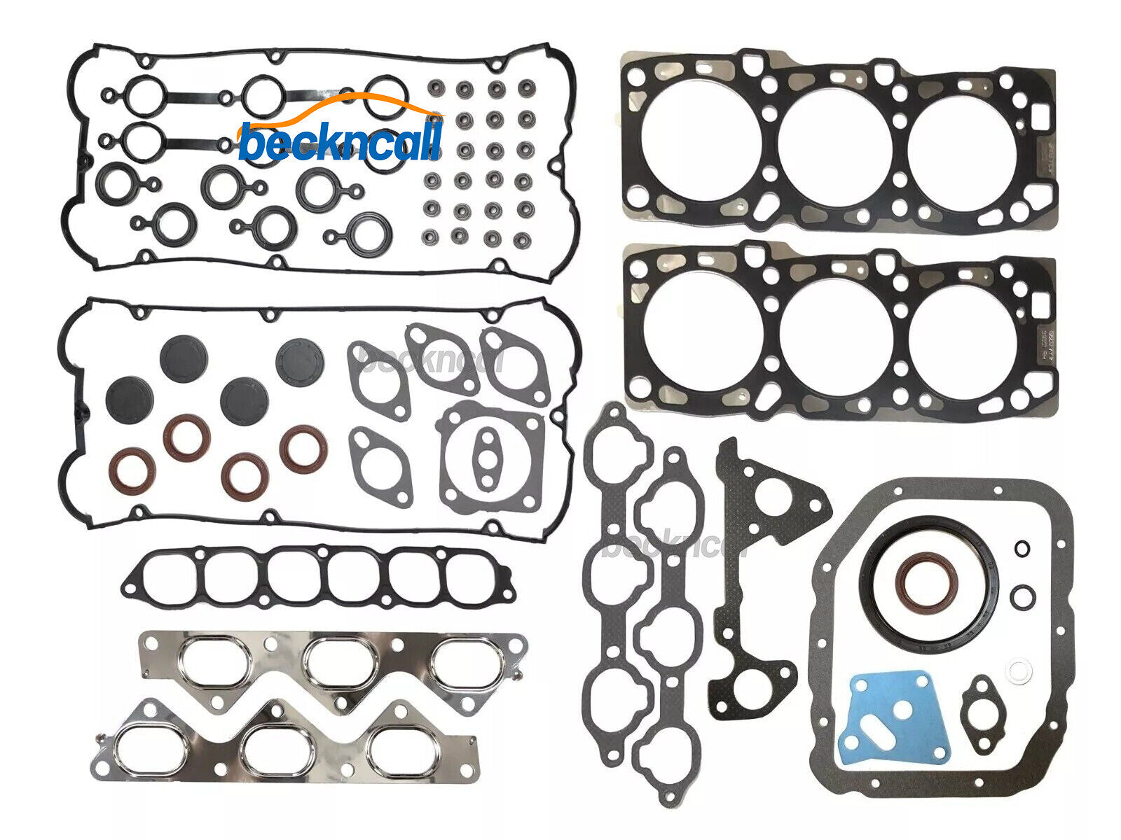 For 2002-2006 for Kia Sedona Sorento 3.5L DOHC Head Gasket Set Bolts + Bearings G6CU