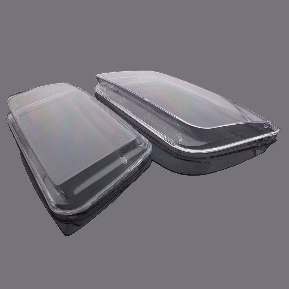 Left + Right Headlight Cover Lens Cap for Volkswagen for Bora for Jetta MK4 1999-04