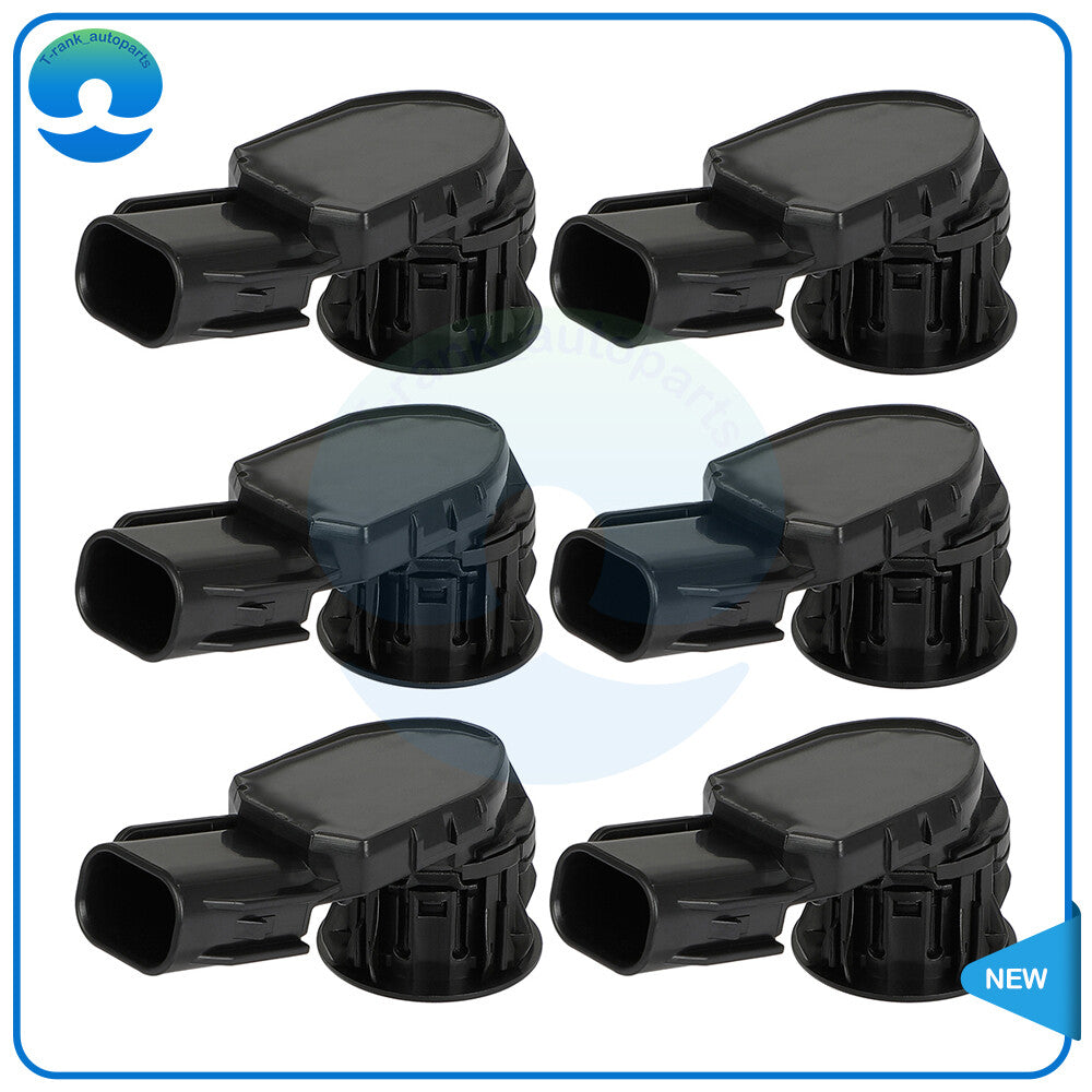 6Pcs Black Parking Distance Control Parking Sensors for 2016-2018 for Toyota RAV4