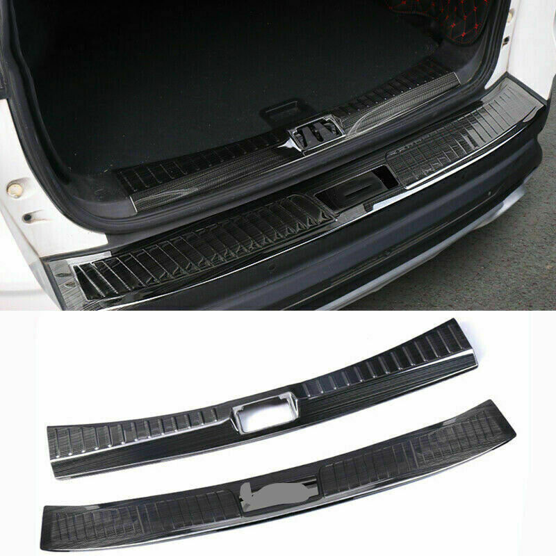 2PC Steel Rear CargoBumper Protector cover sill guard for Ford Escape 2013-2019