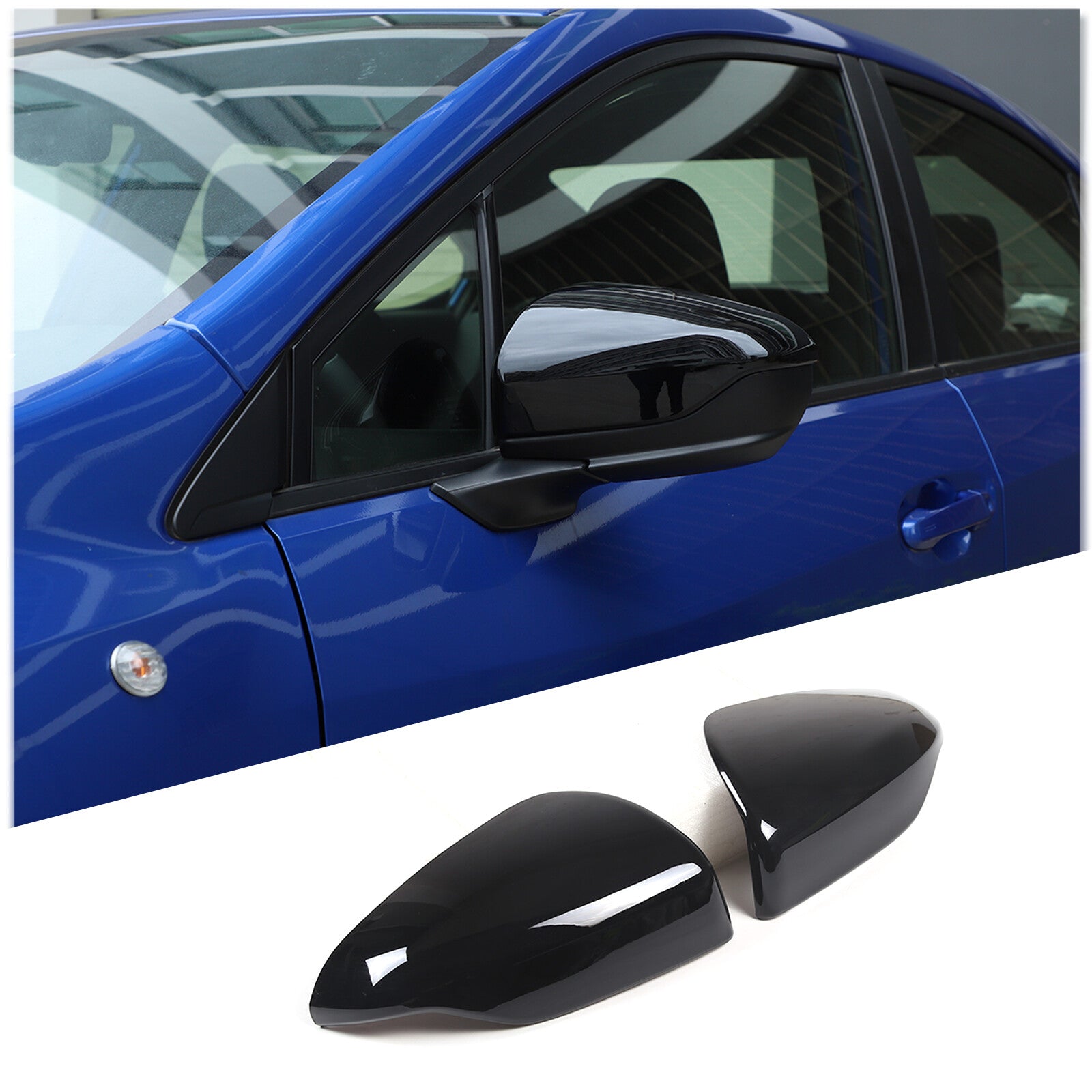 ABS carbon fiber exterior door handle cup covers suitable for Toyota 86/ for Subaru BRZ 12-22