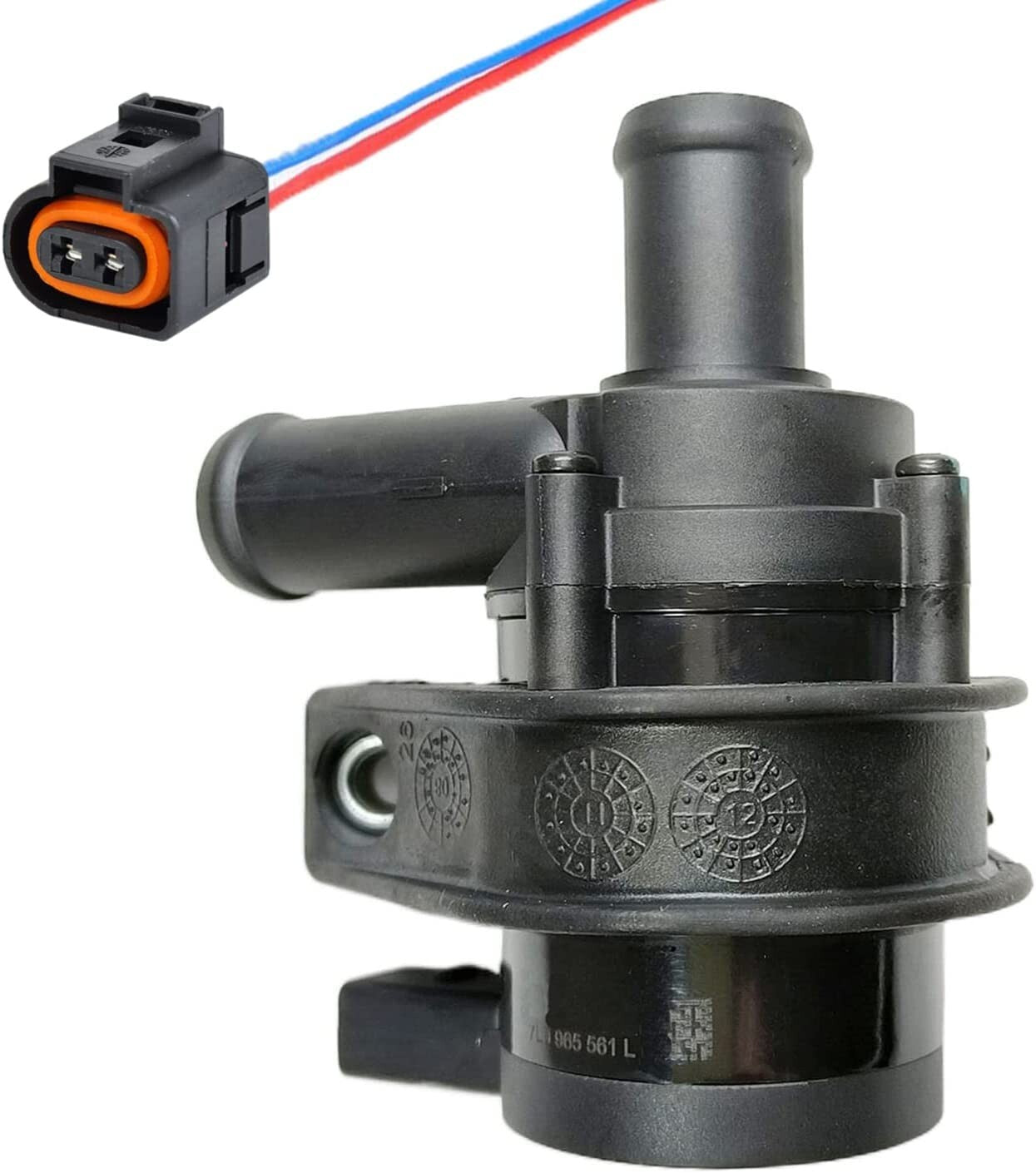Auxiliary Electric Coolant Water Pump+Plug for VW Touareg for AUDI A6 Q77L0965561L