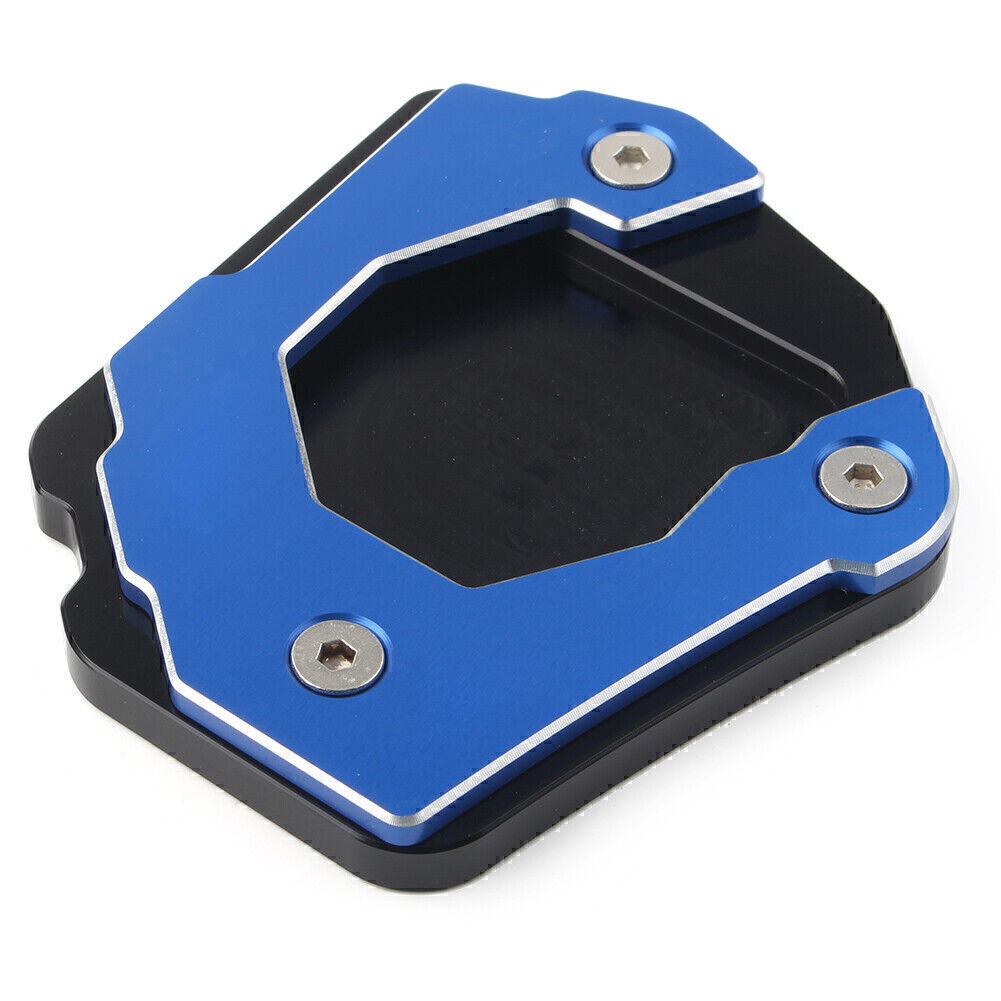for BMW F800 GS/ADV 15-17 CNC Kickstand Foot Side Stand Extension Pad Plate Blue