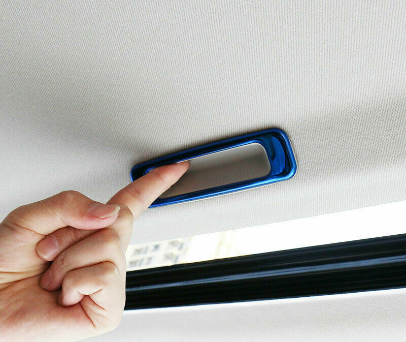 Inner Skylight Handle Panel Trim 1X for Honda for Civic 10th 2016-2021 Blue Titanium
