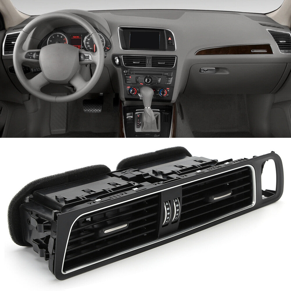 Front dashboard center AC ventilation grille protective cover frame for Audi Q5 2009 - 2018
