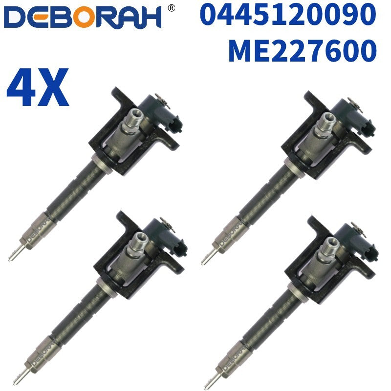 4PCS 0445120090 Diesel Injector Set ME227600 for Mitsubishi ME227600 ME225190 MB