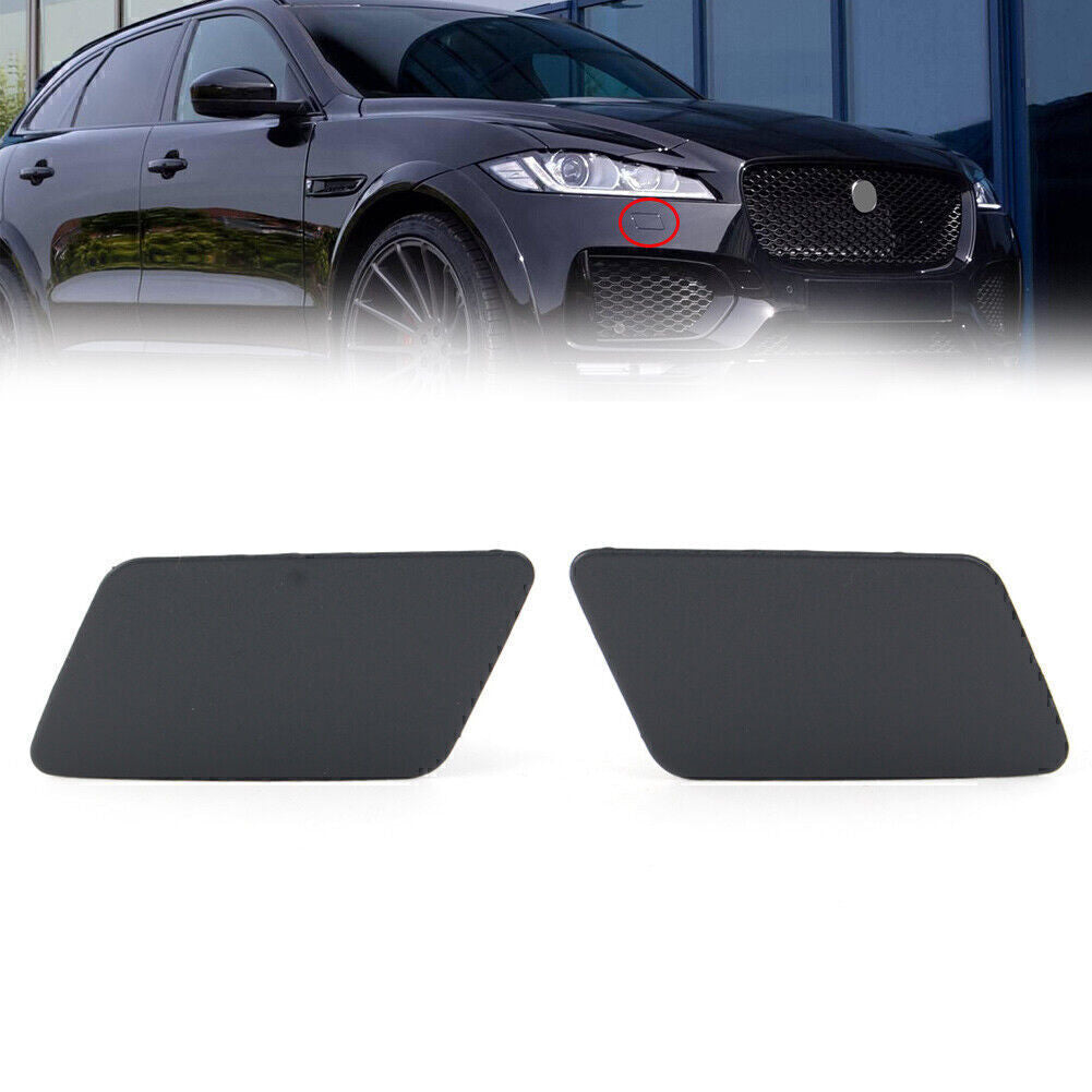 for Jaguar F-Pace 2017-2020 2019 2018 T4A5639LML 2x Headlamp Washer Cover Cap