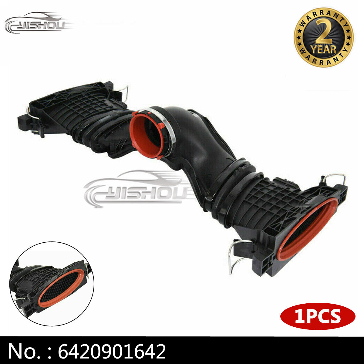 6420901642 Air quality meter/air purifier inlet hose for Mercedes M642 W166