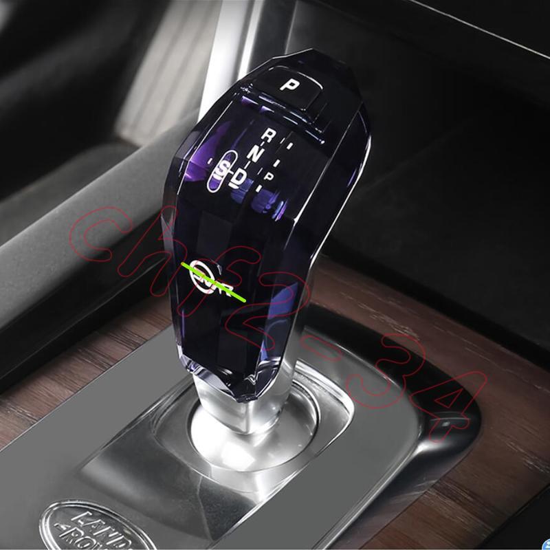New Fit for Land Rover / for Jaguar real Crystal Style Interior Gear Shift Knob Cover