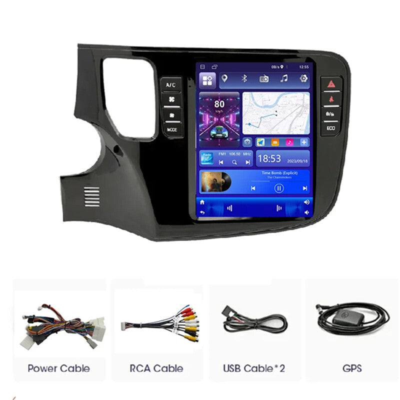 9.7inch Car Radio Android Screen for 16-21 for Mitsubishi Outlander Navi GPS Stereo