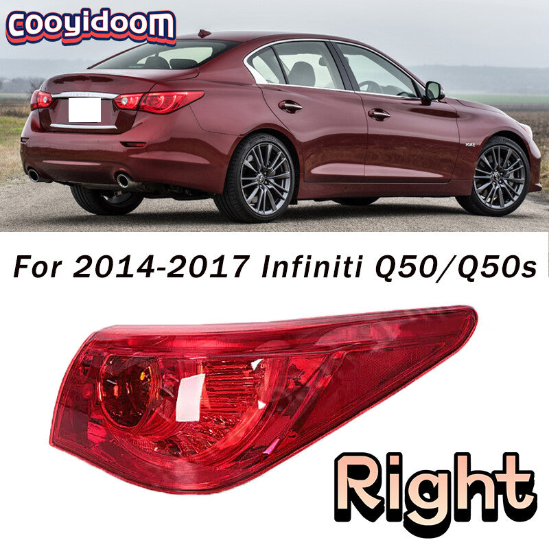 Right rear taillight driver side for 2014-2017 for Infiniti Q50/Q50s