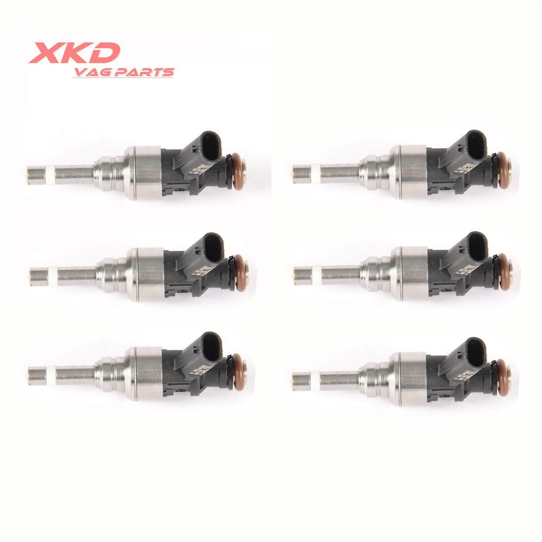 6 2.5L Fuel Injectors Fit for AUDI A7 A8L 2011-2014 CLX CPA CVB 06E906036N