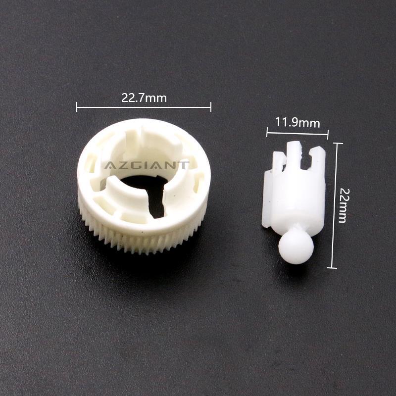 Replacement gear for automotive side mirror adjustment motor suitable for Toyota RAV4 (MK II) 2000 - 2003