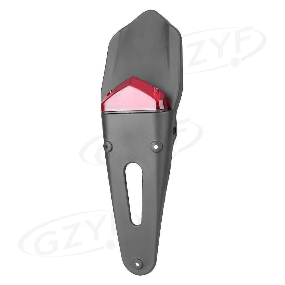 Rear Enduro Dirt Bike Rear LED Fender Brake Stop Lights Tail Lamp Red Motor New