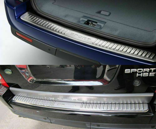 1P Rear Bumper Protector Trunk Scuff Plate Cover for Range Rover Sport 2006-2013