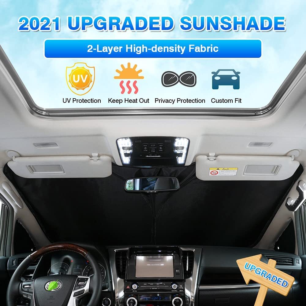 Custom Fit for Honda Accord 2018-2021 Windshield Sun Shade UV Block Shield Cover