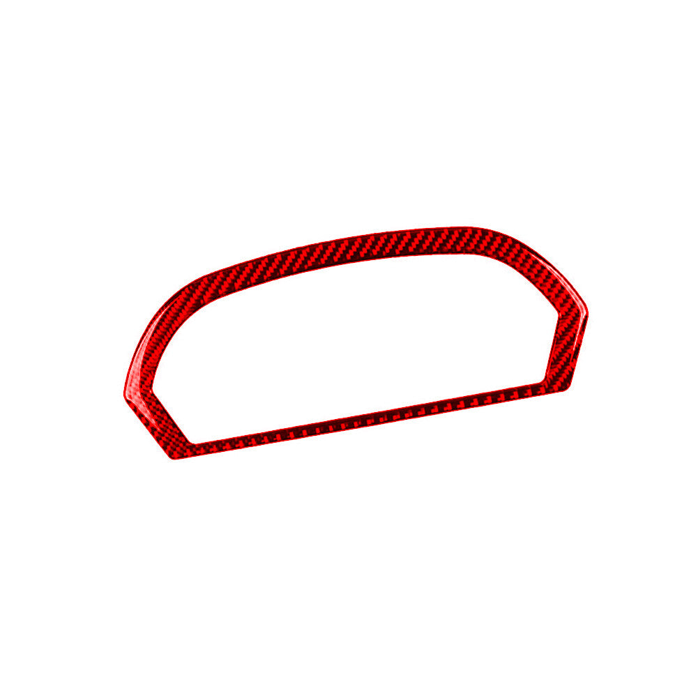 Red Carbon Fiber Interior Display Surround Frame Cover for ACURA TL 2009-2023