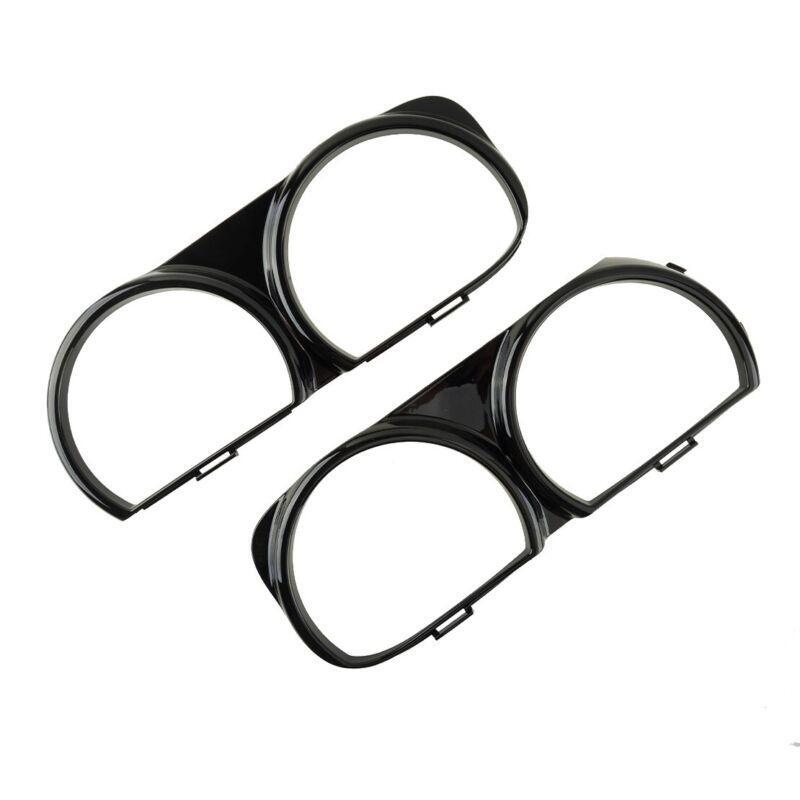 2-Piece Headlight Bezel Trim for Dodge for Challenger 2015-2019