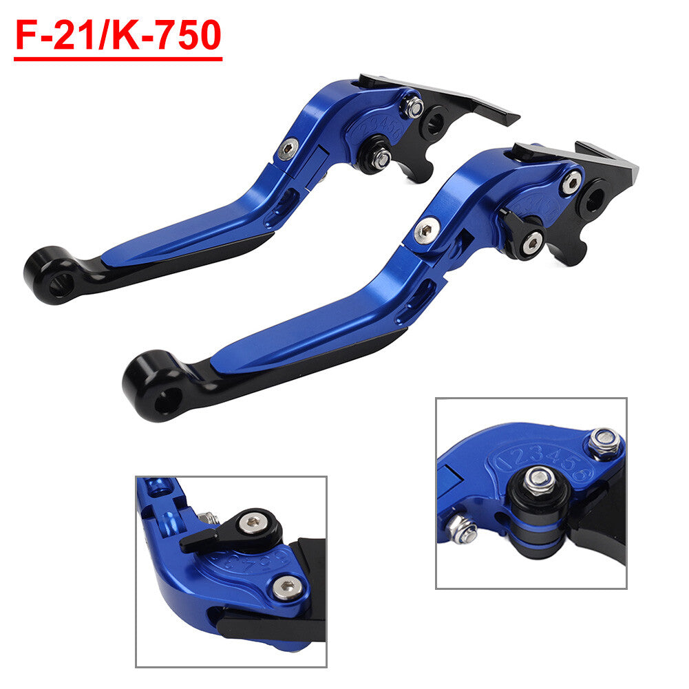 Folding Extendable Brake Clutch Levers for Kawasaki Z650 Z900 17-22 19 Ninja650R