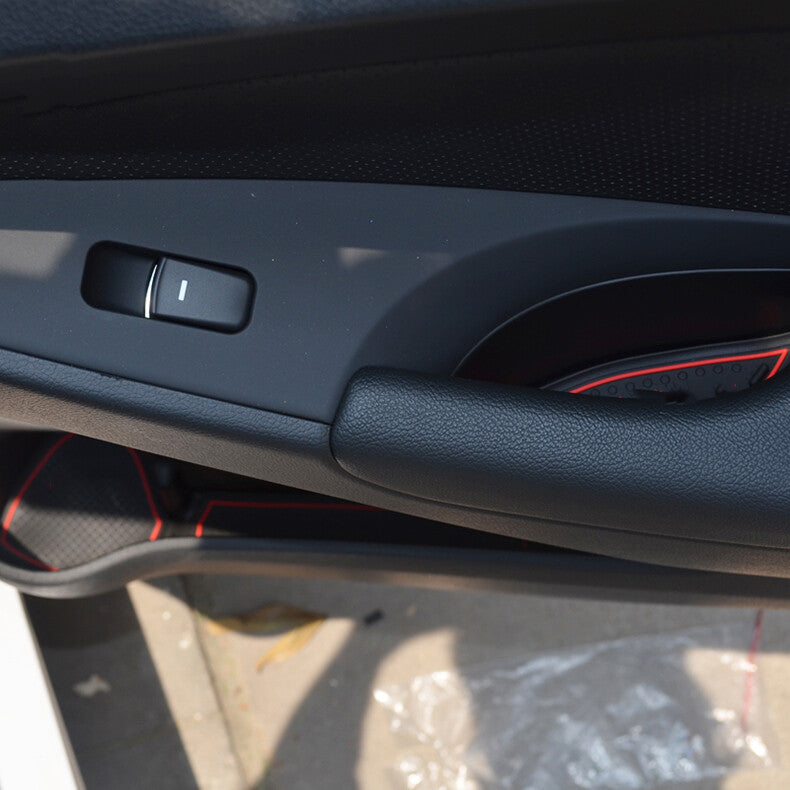 Non-slip Door Slot Mat for Hyundai Sonata 2011-2014 Gate Groove Panel Cup Pad
