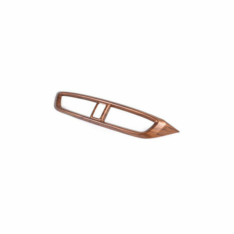 Middle Air Outlet Vent Cover Trim for Honda CRV CR-V 2017-2022 Matte Peach Wood