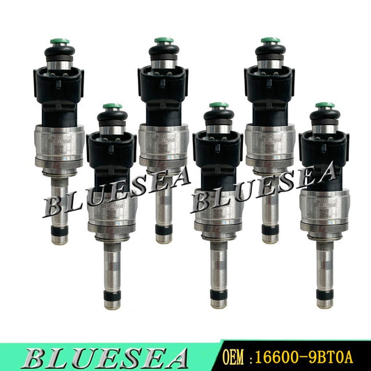 6PCS NEW DIG Fuel Injector 16600-9BT0A For 2020-2024 for Nissan Frontier 3.8L V6
