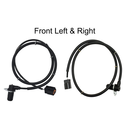 2x ABS Wheel Speed Sensor Front Left Right for Mitsubishi Montero 2001-2006