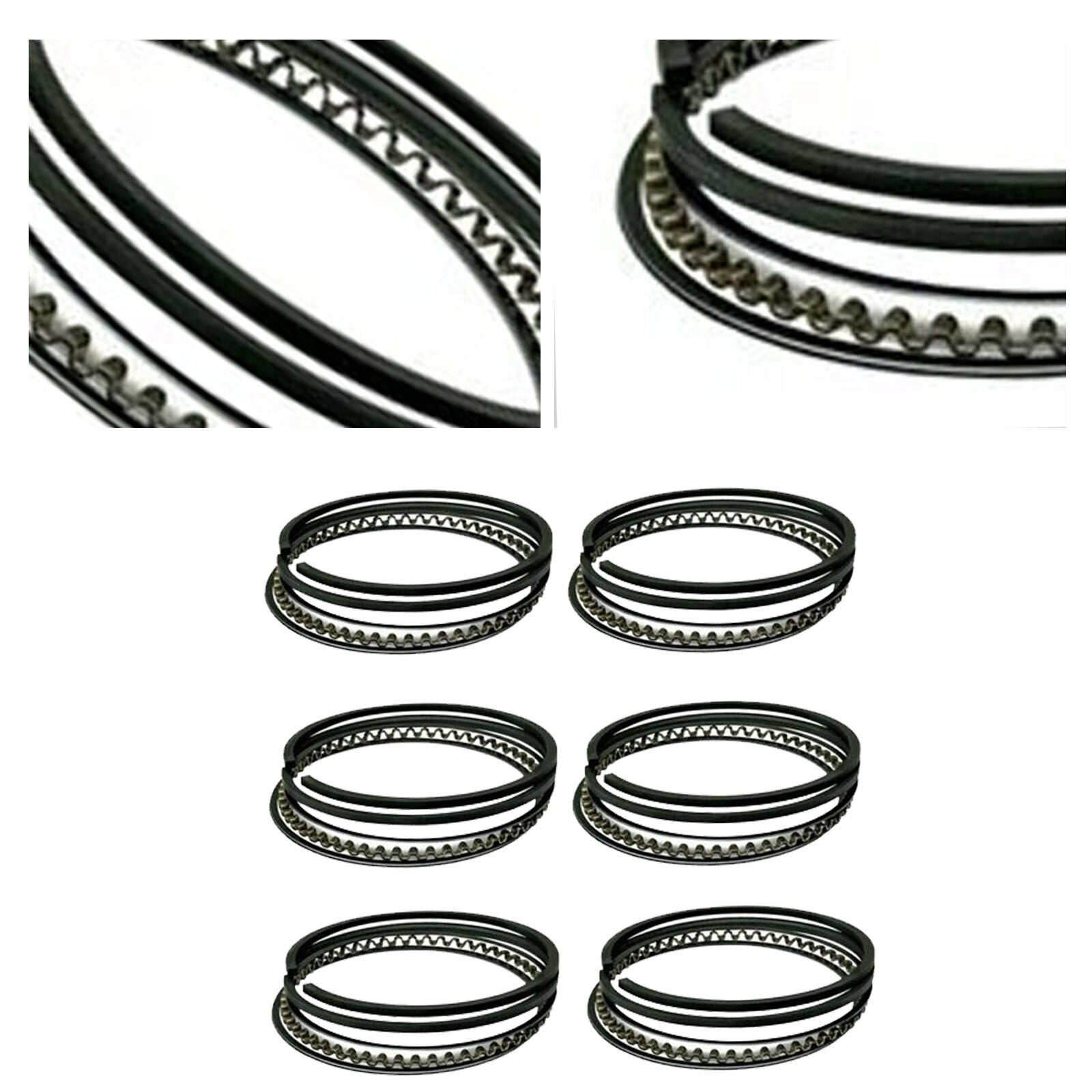 PISTON RINGS set for Maserati Ghibli for Levante Quattroporte 3.0L TT V6 Engine F160