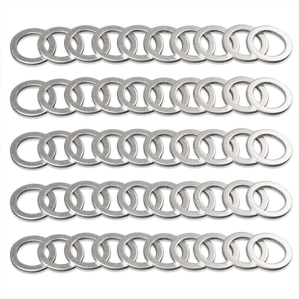1000X M14 Aluminum Oil Drain Plug Crush Washers Gaskets for MAZDA 9956-41-400