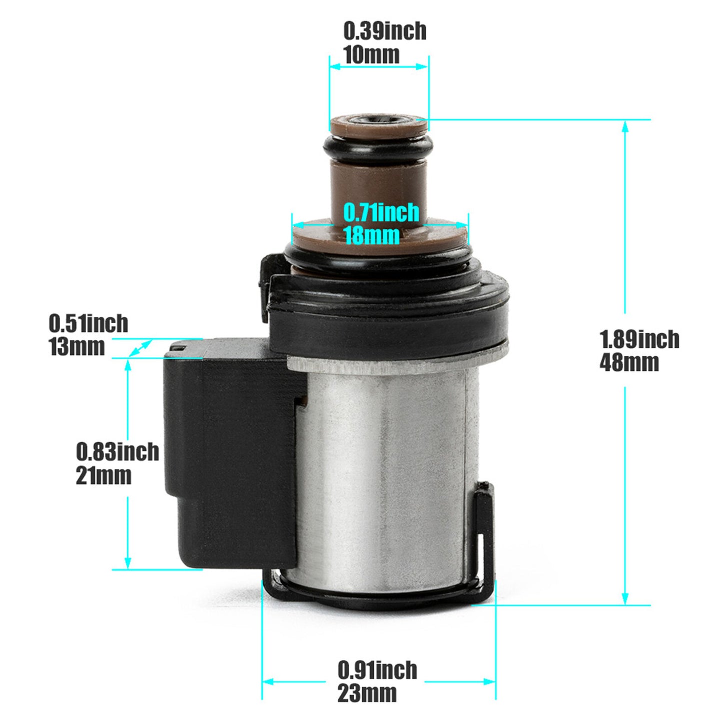 4X for Subaru CVT TR580 Torque Converter AWD Control & Lock-Up Solenoid TR690