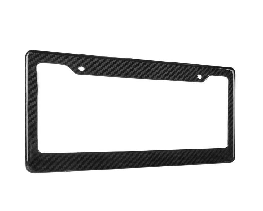 Car license plate frame cover rear carbon fiber wide roof suitable for Ram