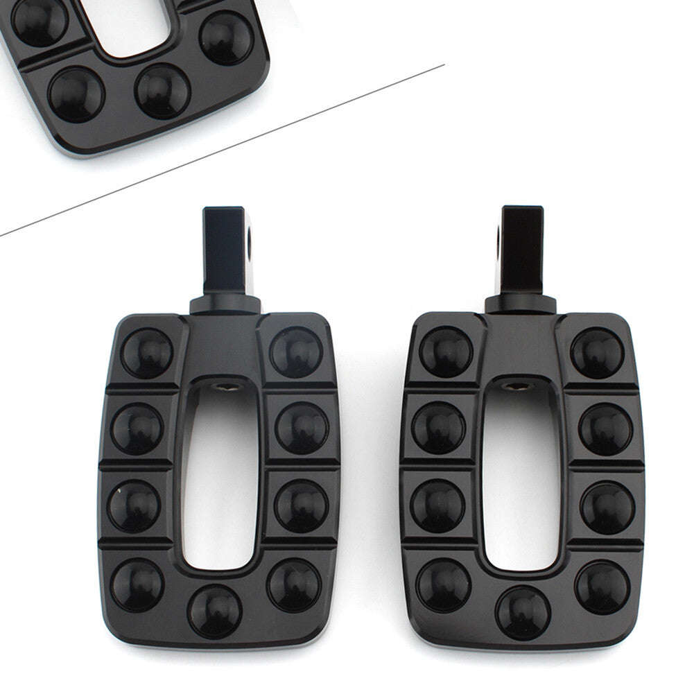 2x Front Foot Peg Footrest Driver Pedal Non-slip for BMW R18 R18 B Classic Black