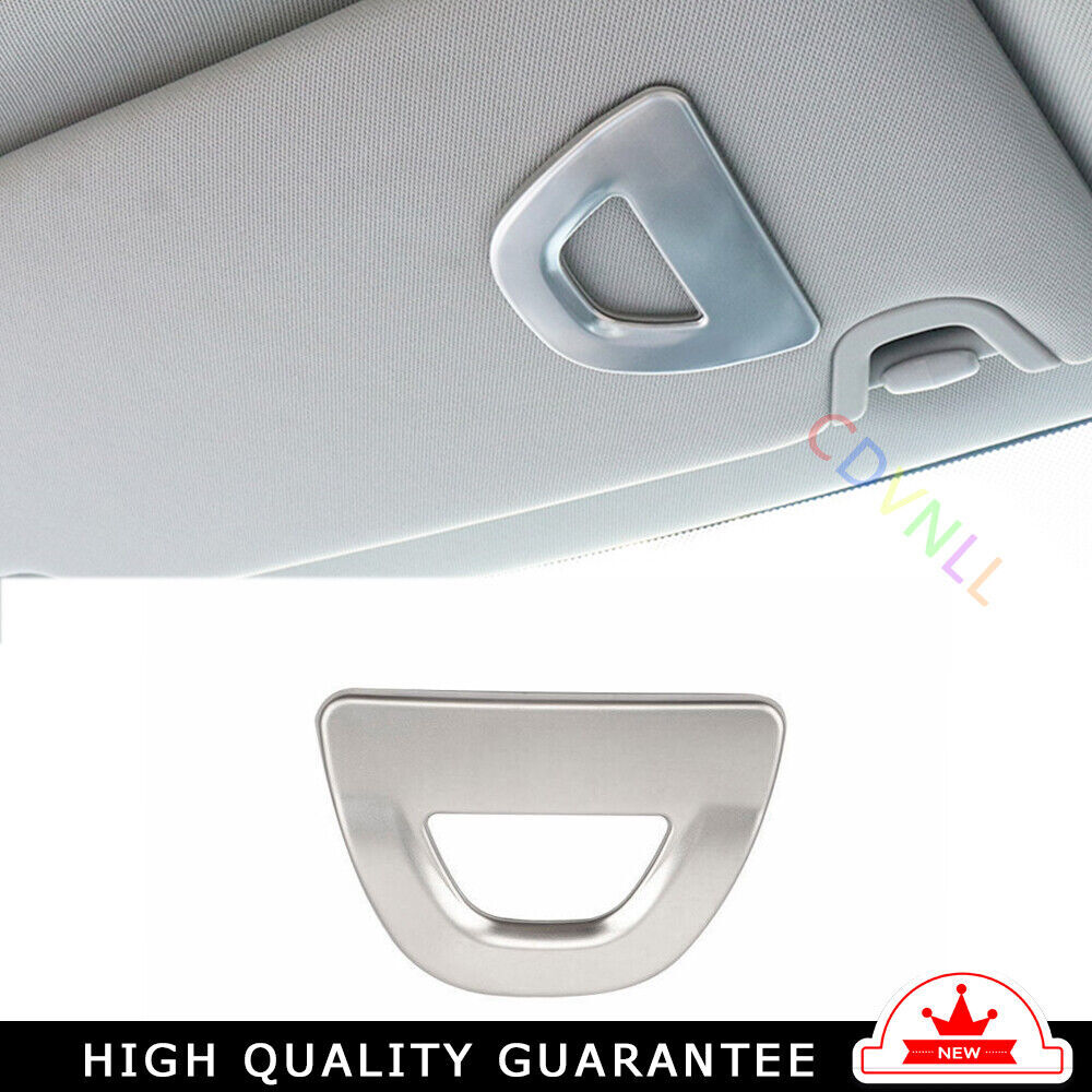 Inner Skylight Handle Panel Trim 1 for Nissan Altima Teana 2019-22 Silver Steel