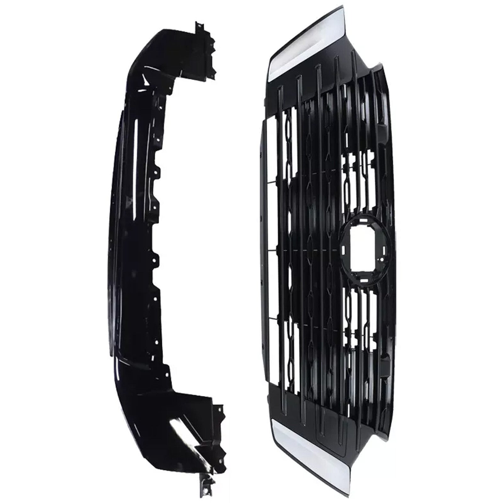 Front Bumper Upper Grille Lower Grille For 2024-25 for Nissan Sentra S SVuY