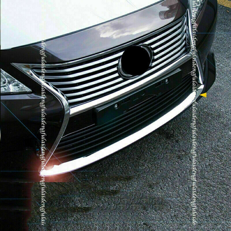 Steel Chrome Front Bumper Down Cover Trim for LEXUS ES250 ES300 ES350h 2012-2015