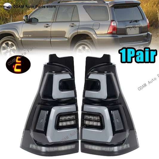 1. Dual LED taillights with dynamic signal for Toyota 4Runner 2003-2009.