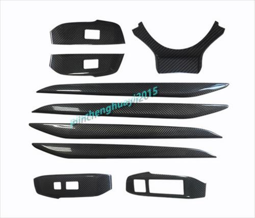 9-Piece Carbon Fiber Interior Trim Kit for Lexus RX350 RX450H 2016 - 2021