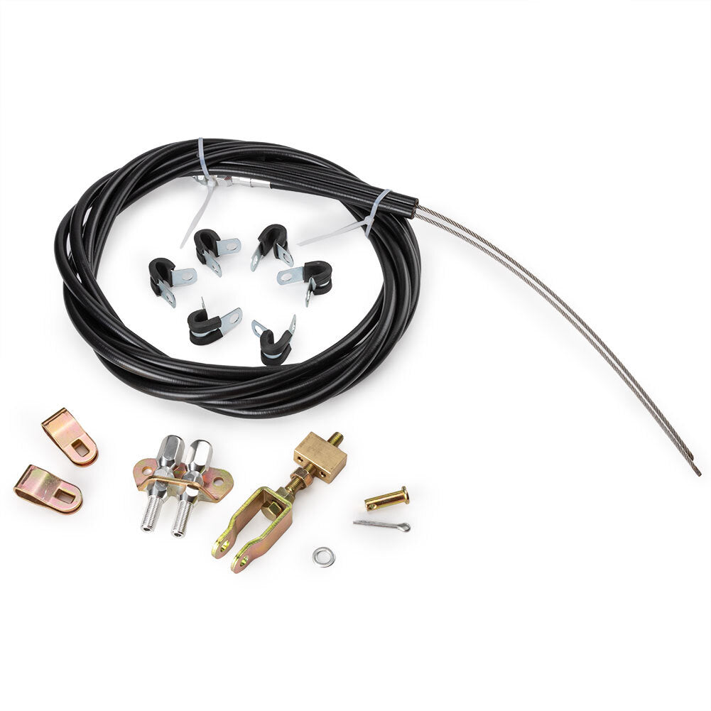 Universal Rear Parking Brake Emergency E-Brake Cable Kit For Wilwood 330-9371