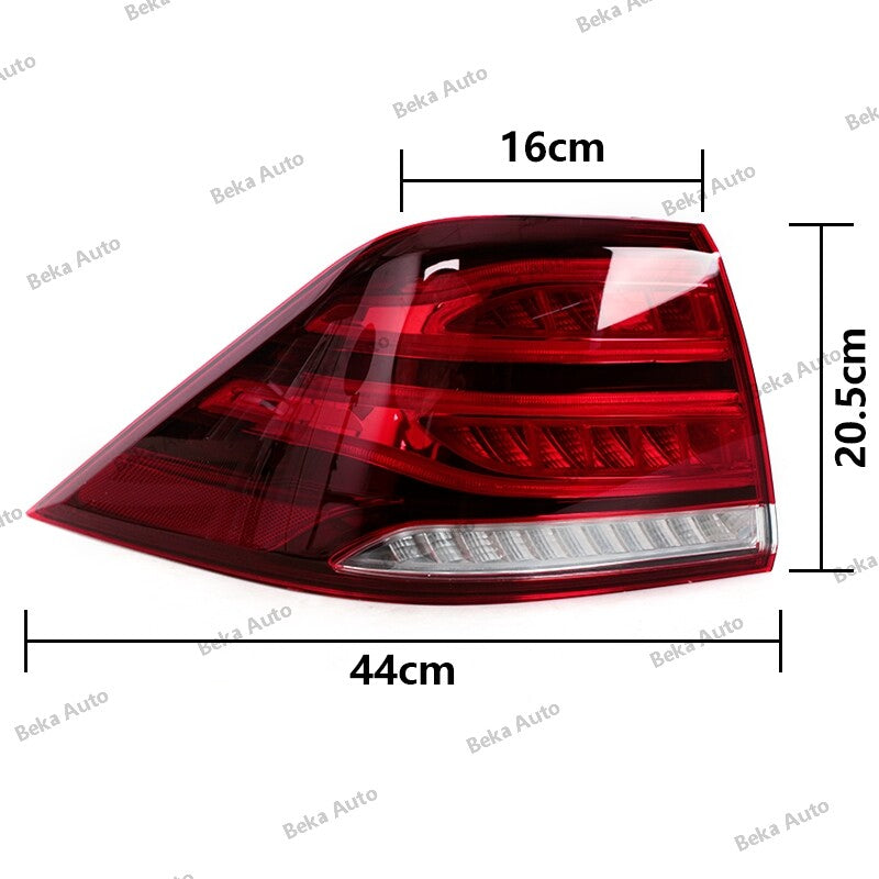 4-piece taillight upgrade for Mercedes ML-Class W166 2012-2015 GLE exterior