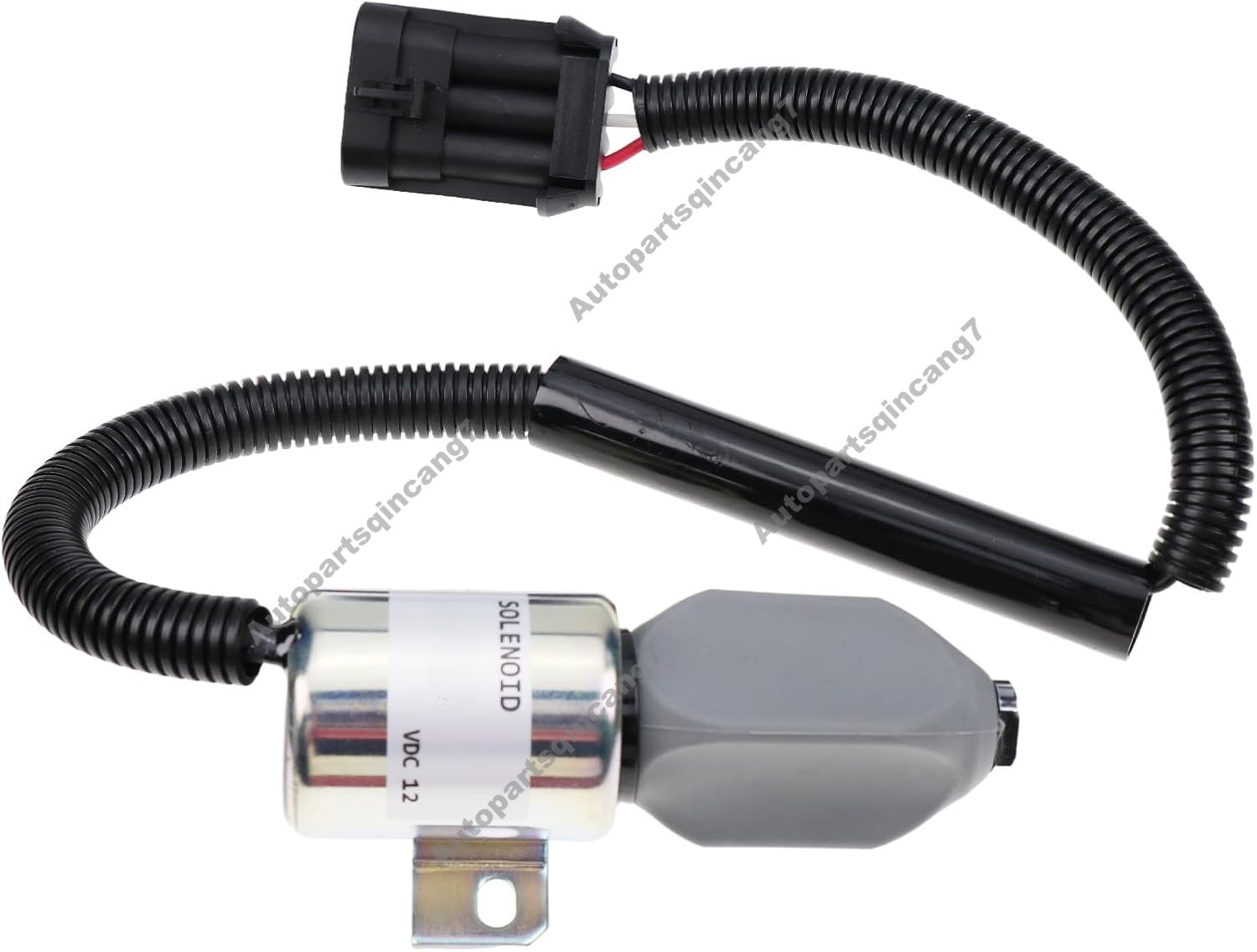 12V 1A 62.2mm Shut Down Solenoid SA-4805-12 for Kubota Engine Coil Commander