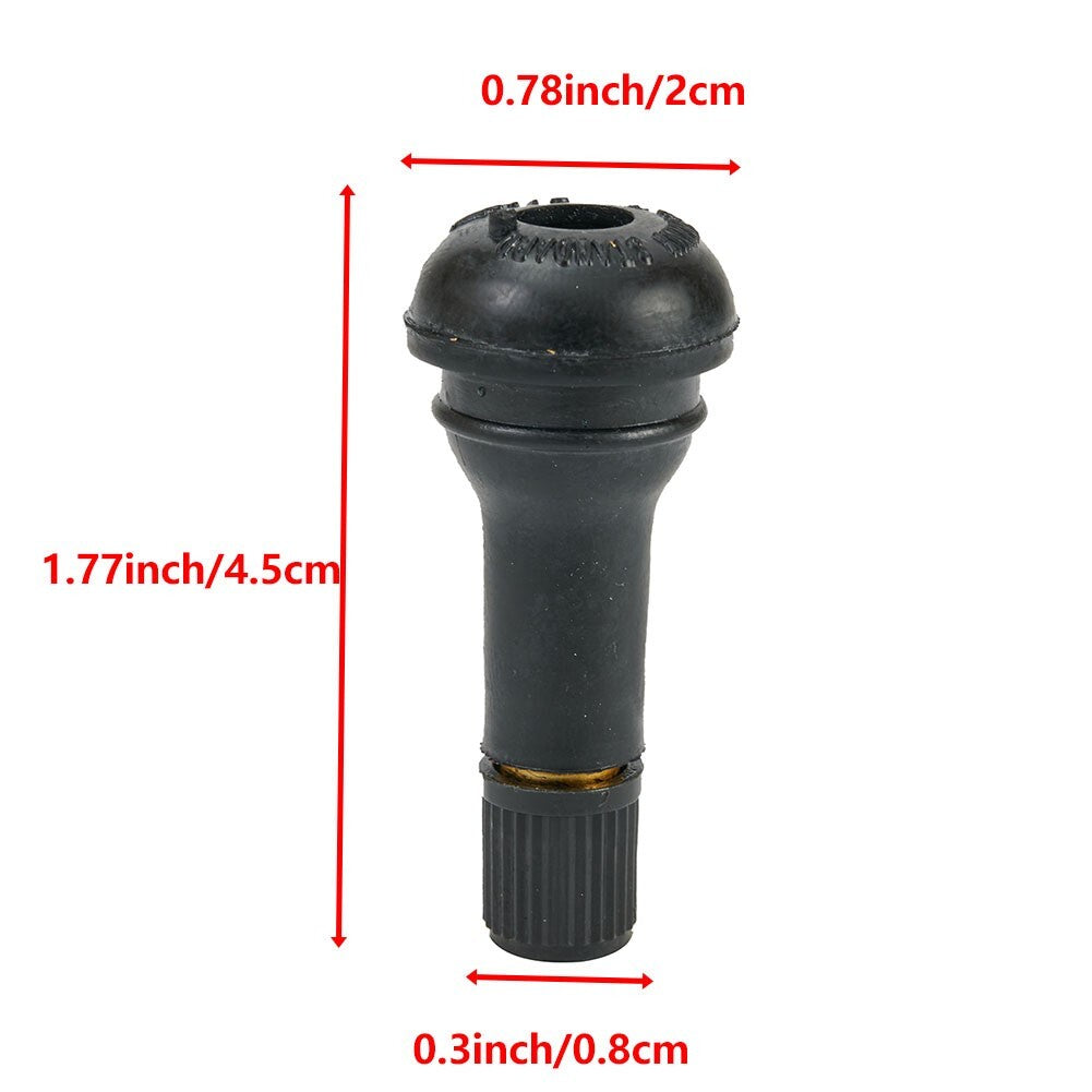 Valve stem TR413 Snap In type rubber tubeless tire replacement useful