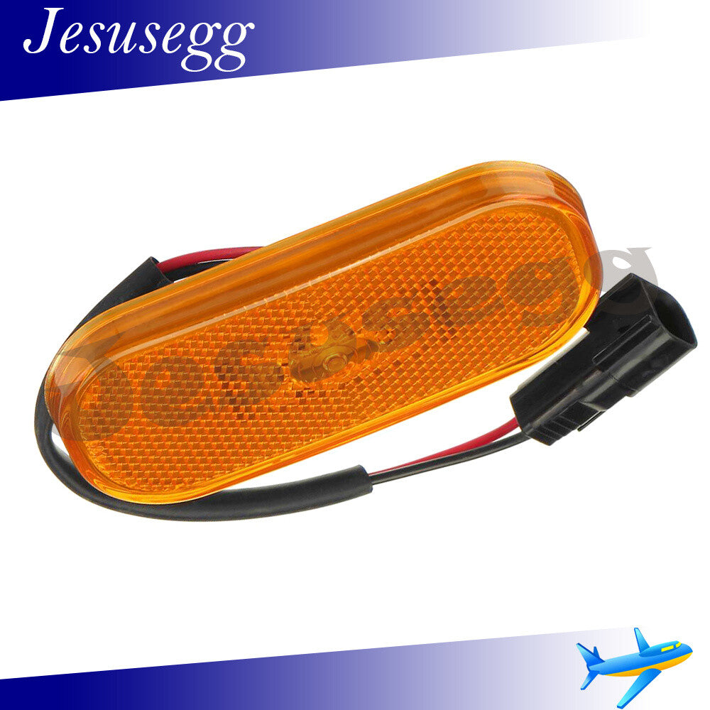 Amber LED Side Marker Light Turn Signal Lamp Fit for Ford Transit MK8 2014-2019