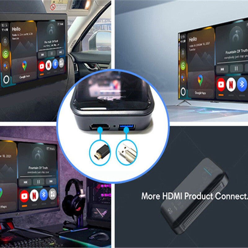 Car Radios Ai Box Wireless Multimedia Video Player Android Box Mirror Link 4+32G