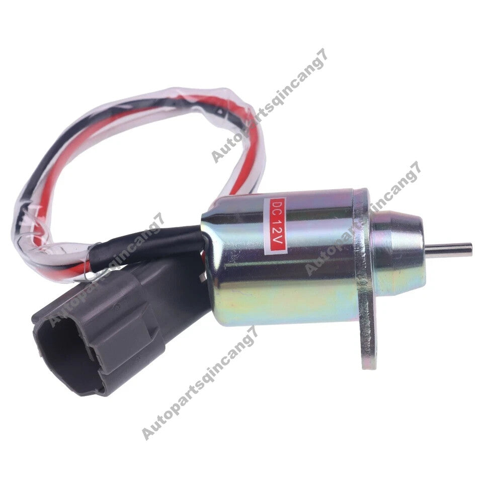 12V Fuel Shutdown Shutoff Stop Solenoid 7018569 for Bobcat Utility Vehicle 3400
