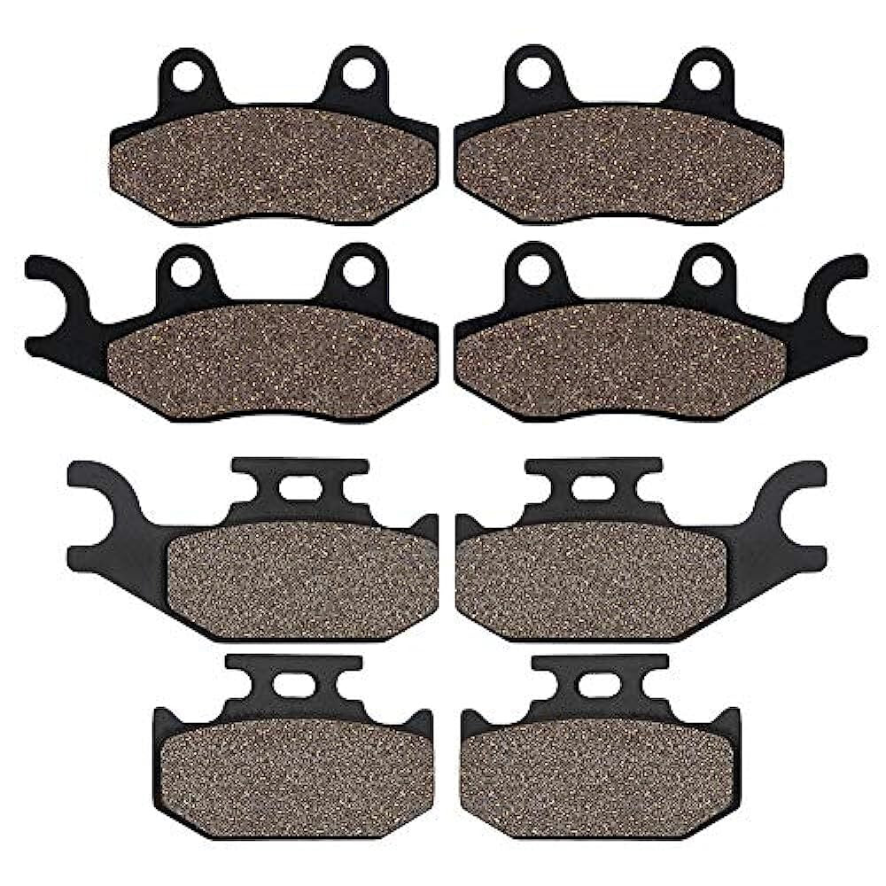Front Rear Brake Pads For Can-Am Maverick 1000R 2013 2014 2015 2016 2017