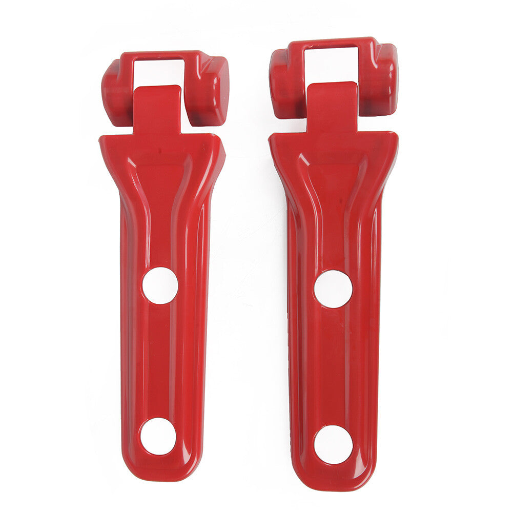 for Jeep for Wrangler JL 2018-2022 Red Rear Spare Tire Tailgate Door Hinge Cover