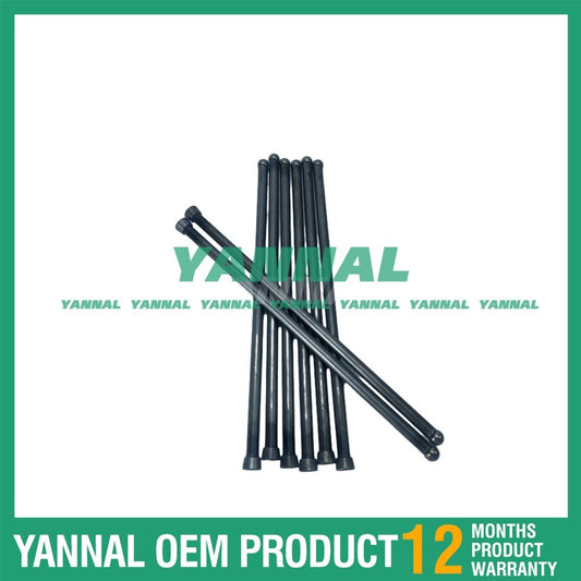 8-piece C223 valve pushrod kit for Isuzu engines